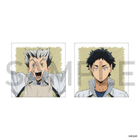 ハイキュー!! スクエア缶バッジセット(制作現場風) 木兎・赤葦