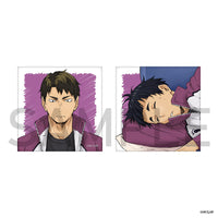 ハイキュー!! スクエア缶バッジセット(制作現場風) 牛島・五色