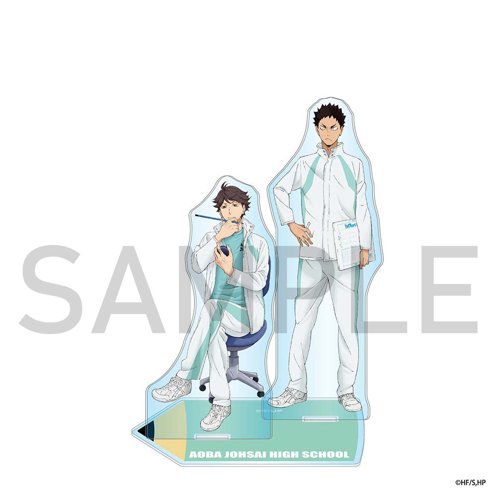 ハイキュー!! アクリルスタンド(制作現場風) 及川・岩泉