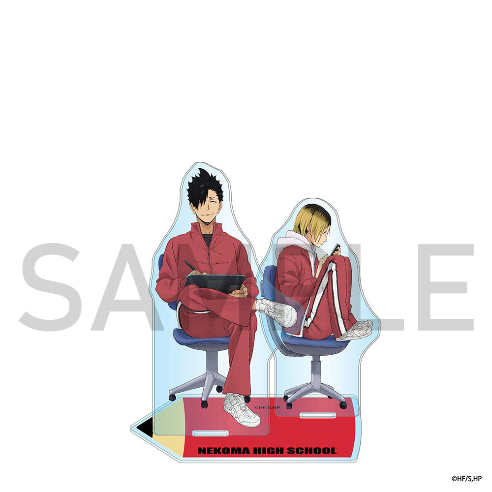 ハイキュー!! アクリルスタンド(制作現場風) 黒尾・孤爪