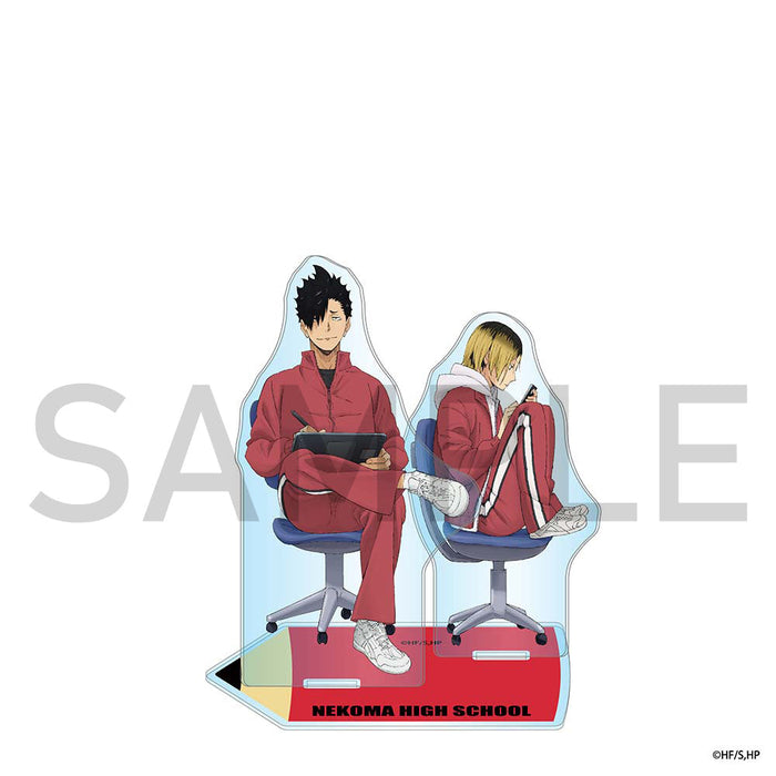 ハイキュー!! アクリルスタンド(制作現場風) 黒尾・孤爪