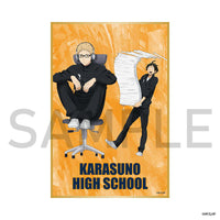 ハイキュー!! 色紙(制作現場風) 月島・山口