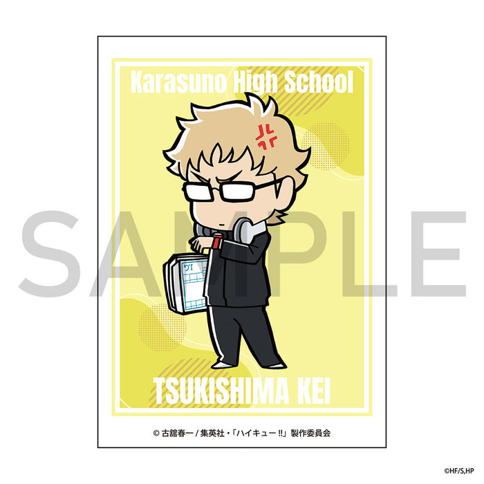 ハイキュー!! カード(制作現場風ミニキャラ) 月島 蛍