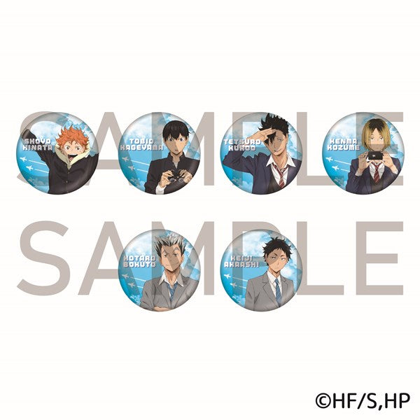 ハイキュー!! トラベル缶バッジ 黒尾鉄朗