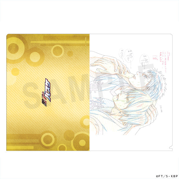 水彩画作成プロセス（原画）ファイル 黒子のバスケ 原画クリアファイル 復刻版 黄瀬＆笠松 – IG Port ONLINE