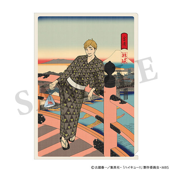 【23年12月発売】ハイキュー!!  クリアファイル 排球四季景~夏ノ陣~ 稲荷崎