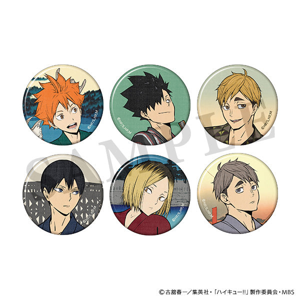 【23年12月発売】ハイキュー!!  トレーディング缶バッジ 排球四季景~夏ノ陣~ 【全6種/BOX】
