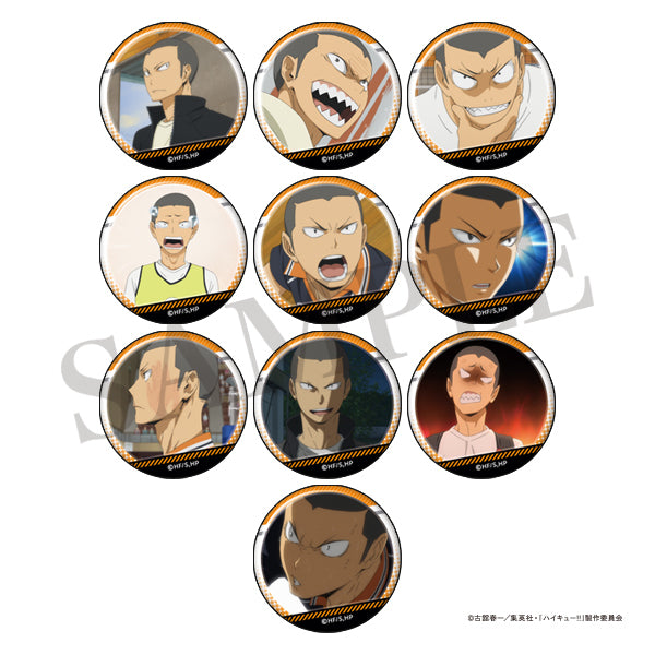 【24年10月発売】ハイキュー!! 田中がいっぱい場面写トレーディング缶バッジ【全10種/BOX】