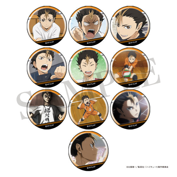 【24年10月発売】ハイキュー!! 西谷がいっぱい場面写トレーディング缶バッジ【全10種/BOX】