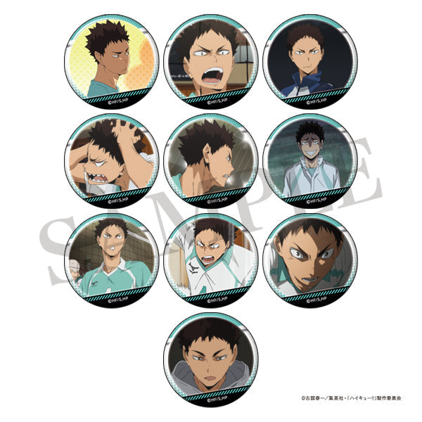 予約商品】ハイキュー!! 岩泉がいっぱい場面写トレーディング缶バッジ  