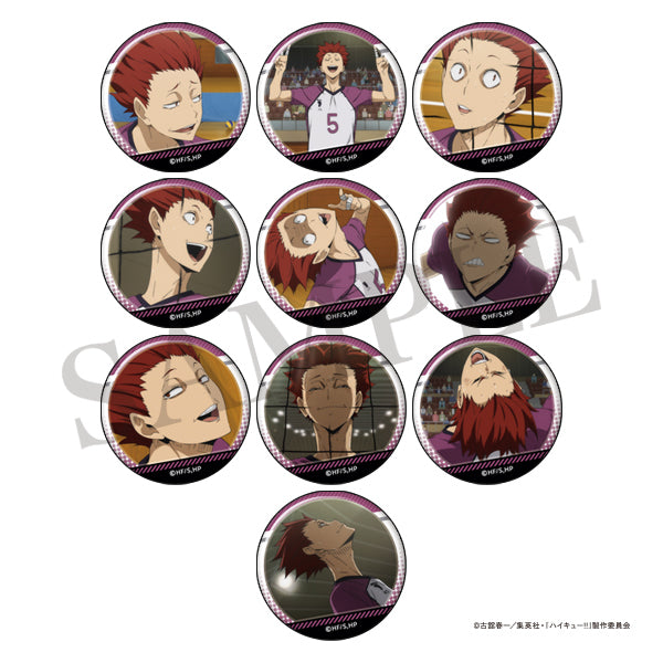 【24年10月発売】ハイキュー!! 天童がいっぱい場面写トレーディング缶バッジ【全10種/BOX】