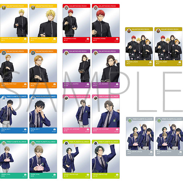 【24年9月発売】銀河英雄伝説 Die Neue These トレーディングクリアカード 学生ver. 全20種/BOX