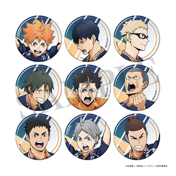 【24年12月発売】ハイキュー!! トレーディング缶バッジ POINT GET!!【全9種/BOX】
