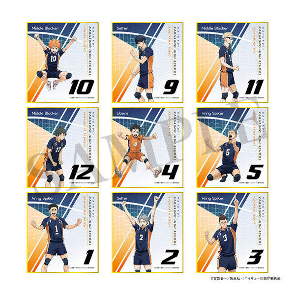 【24年12月発売】ハイキュー!! トレーディング色紙 POINT GET!!