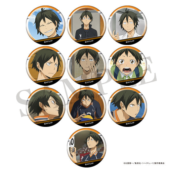 【24年12月発売】ハイキュー!! 山口がいっぱい場面写トレーディング缶バッジ【全10種/BOX】