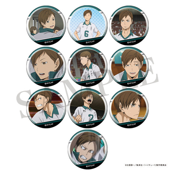 【24年12月発売】ハイキュー!! 二口がいっぱい場面写トレーディング缶バッジ【全10種/BOX】