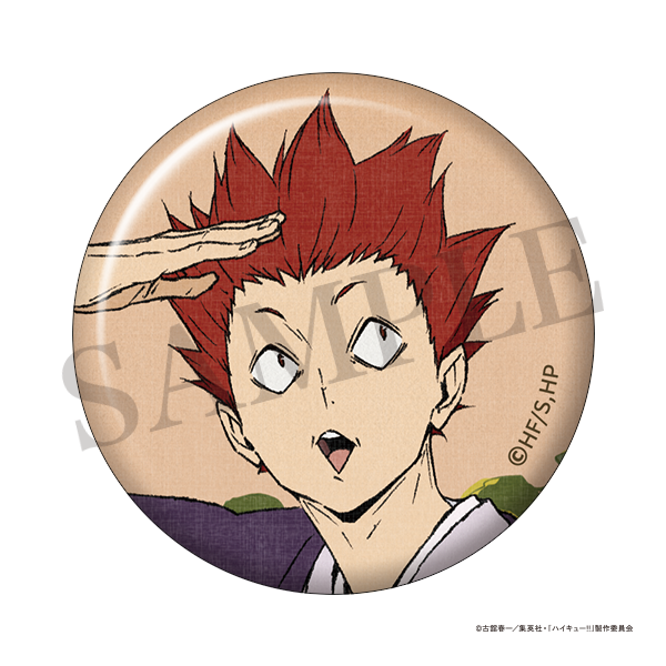 ハイキュー!! トレーディング缶バッジ 排球四季景~春ノ陣~ 【全6種/BOX】