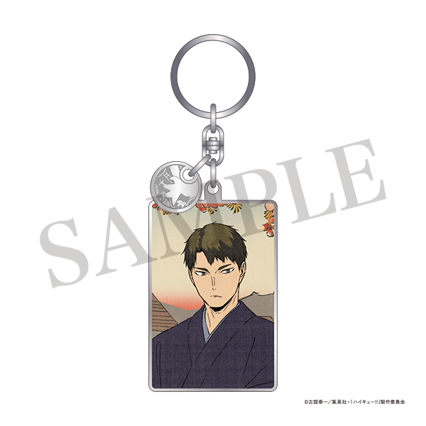 ハイキュー!! トレーディングメタルキーホルダー 排球四季景~春ノ陣~ 【全6種/BOX】