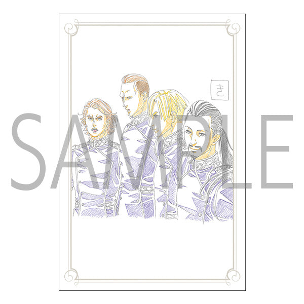 銀河英雄伝説 Die Neue These 飾れるポストカード12枚セット 37話~48話