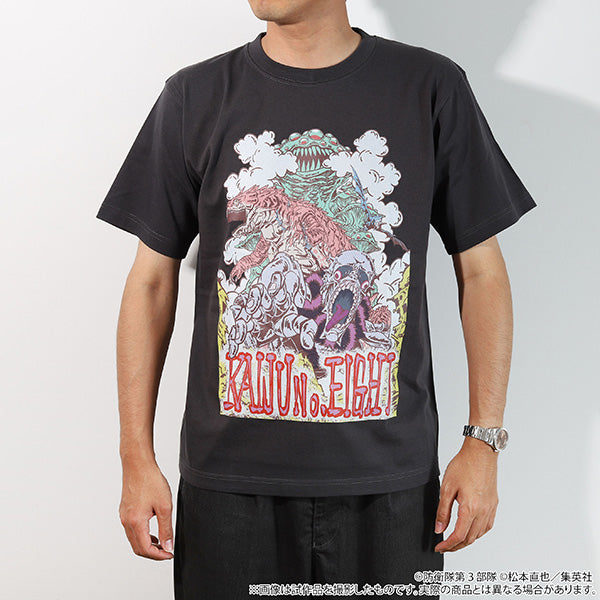 怪獣8号 Tシャツ-Kaiju Art Series-怪獣軍団 SMALL