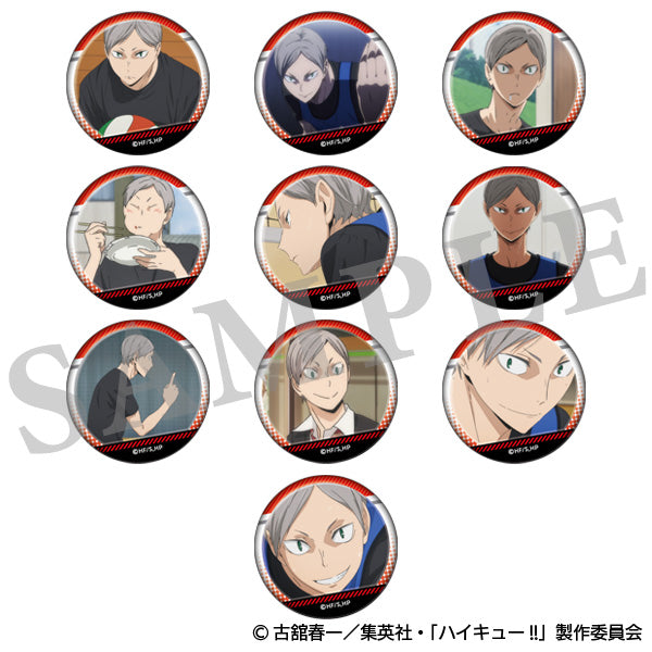 ハイキュー!! 灰羽がいっぱい場面写トレーディング缶バッジ