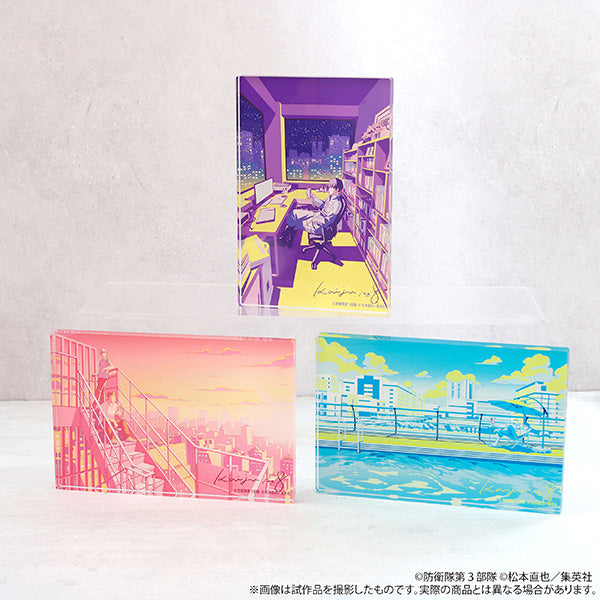 怪獣8号 シティーポップアクリルブロック 日比野カフカ・市川レノ