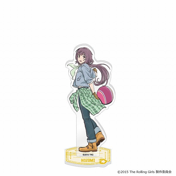 ローリング☆ガールズ 10周年 アクリルスタンド【森友望未】