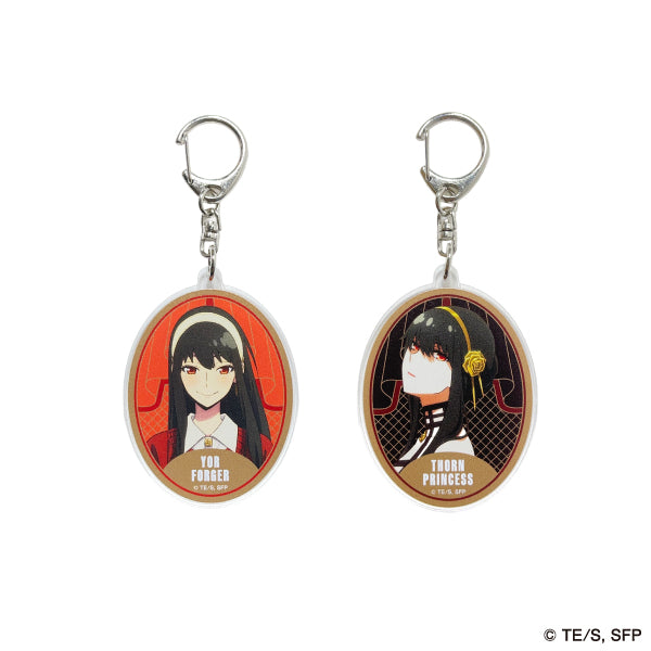 スパイファミリー 原作 メイクアップキーホルダー ロイド ヨル C SPY×FAMILY リバーシブルキーホルダー（ヨル） – IG Port ONLINE STORE