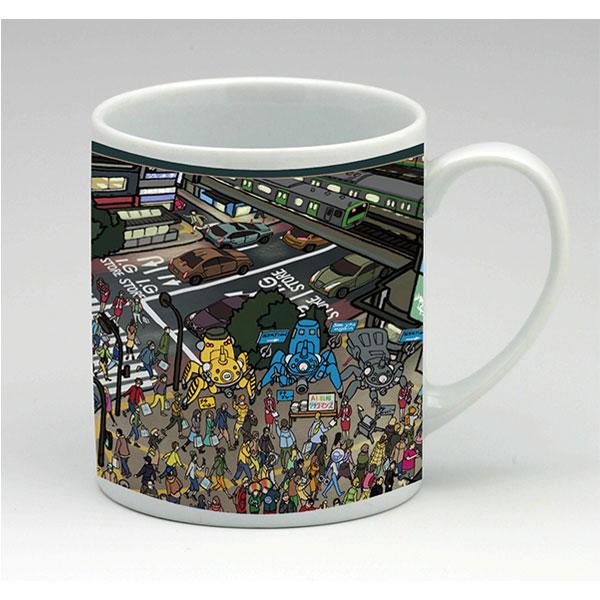 攻殻機動隊展 マグカップ01 GITS 限定 ◤◢◤ 『攻殻機動隊展 Ghost and the Shell』◢◤◢ 🌐 OFFICIAL