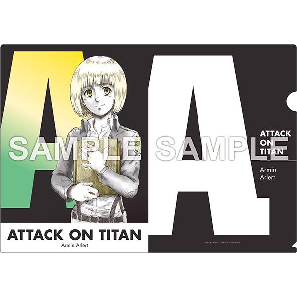 WIT STUDIO 描き下ろし クリアファイル 進撃の巨人 アルミン – IG Port