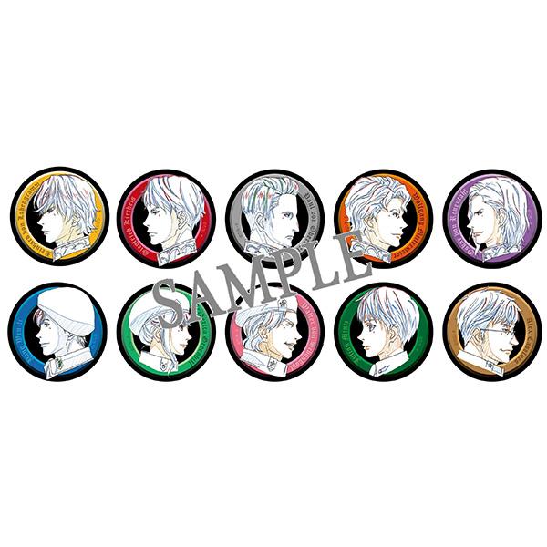 銀河英雄伝説 Die Neue These コンセプトアート缶バッチ 横顔ver. 全10