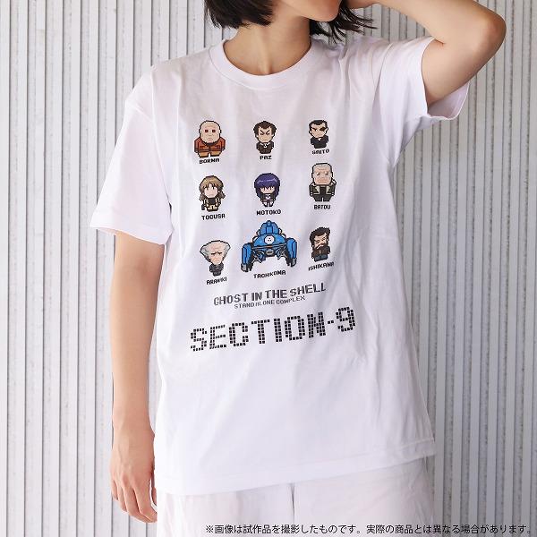 攻殻機動隊S.A.C. ピクセルアートTシャツ WHITE M – IG Port ONLINE STORE