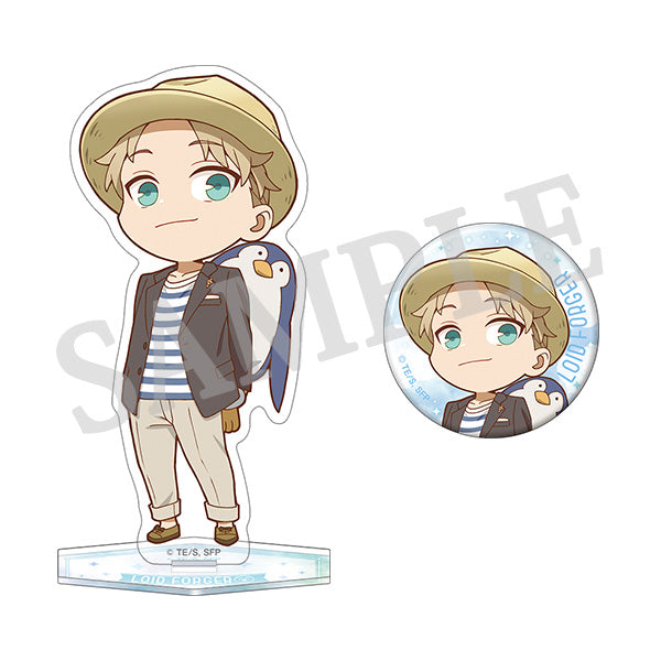 SPY×FAMILY アクリルスタンド缶バッジセット おでけけロイド – IG Port ONLINE STORE スパイファミリー ロイド缶バッジ