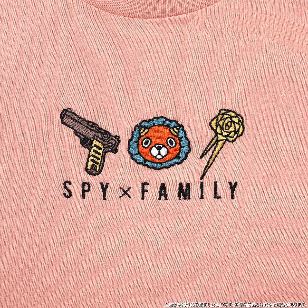 SPY×FAMILY Tシャツ モチーフ PINK
