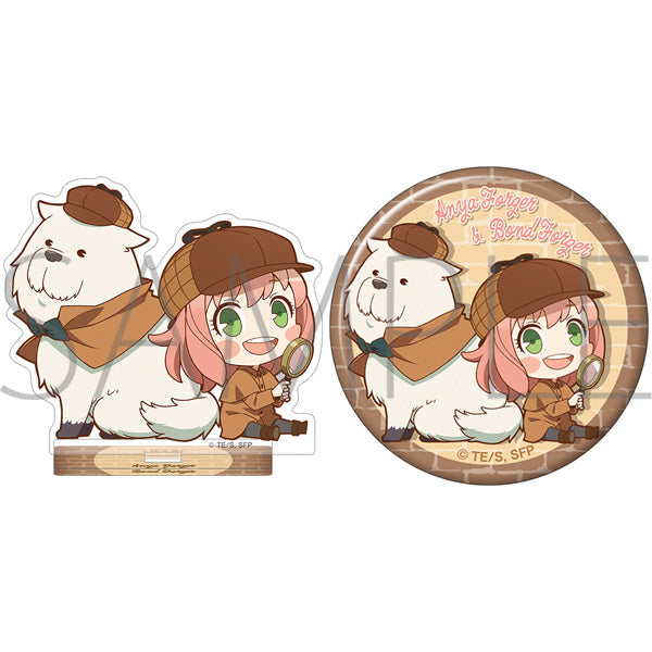 SPY×FAMILY アクリルスタンド＆缶バッジセット アーニャ＆ボンド