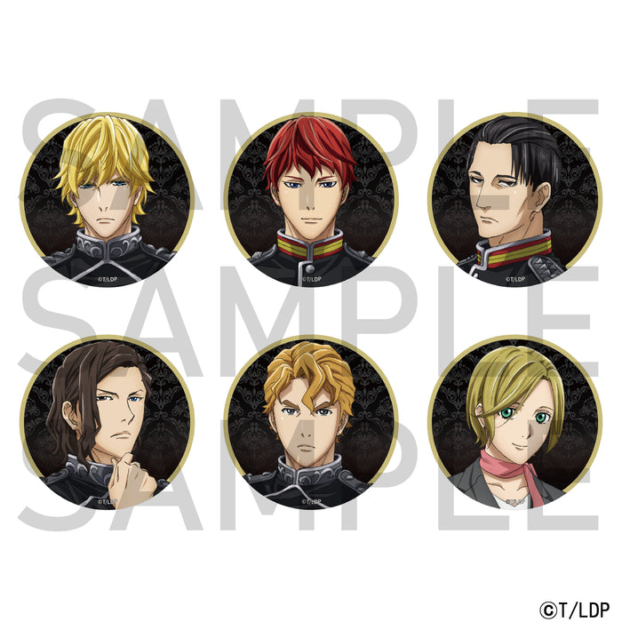 銀河英雄伝説 Die Neue These　缶バッジ　銀河帝国（全6種）BOX