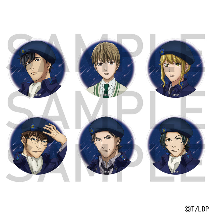 銀河英雄伝説 Die Neue These　缶バッジ　自由惑星同盟（全6種）BOX