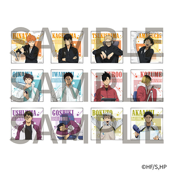 ハイキュー!!　制作現場風 色紙　五色 工 Ver.