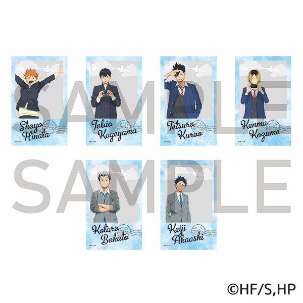 ハイキュー!!　ランダムトラベルアクリルカード 全6種　BOX