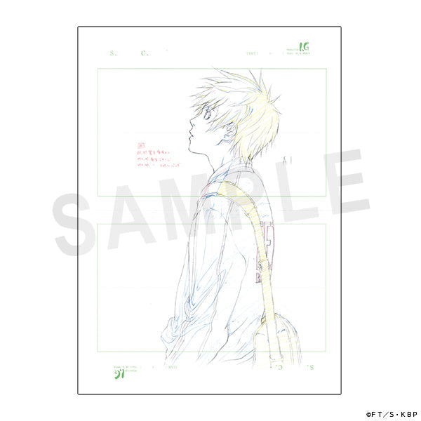 黒子のバスケ　原画クリアファイル　復刻版　黒子B