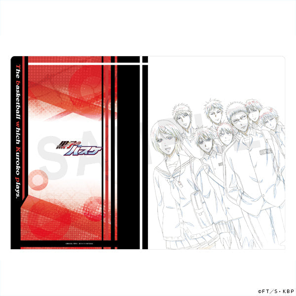 黒子のバスケ　原画クリアファイル　復刻版　誠凛A