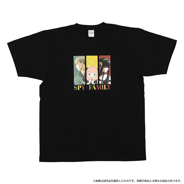 SPY×FAMILY　Tシャツ ショップビジュアル　BLACK
