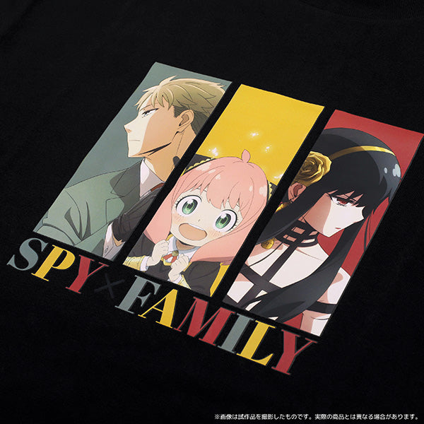SPY×FAMILY　Tシャツ ショップビジュアル　BLACK