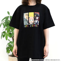 SPY×FAMILY　Tシャツ ショップビジュアル　BLACK