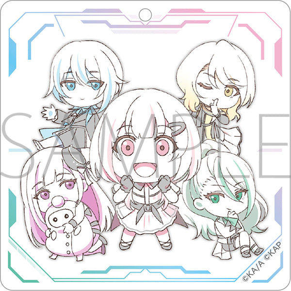 絆のアリル トレーディングアクリルキーホルダー