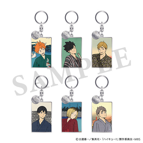 【23年12月発売】ハイキュー!! 　トレーディングメタルキーホルダー　排球四季景～夏ノ陣～　【全6種／BOX】