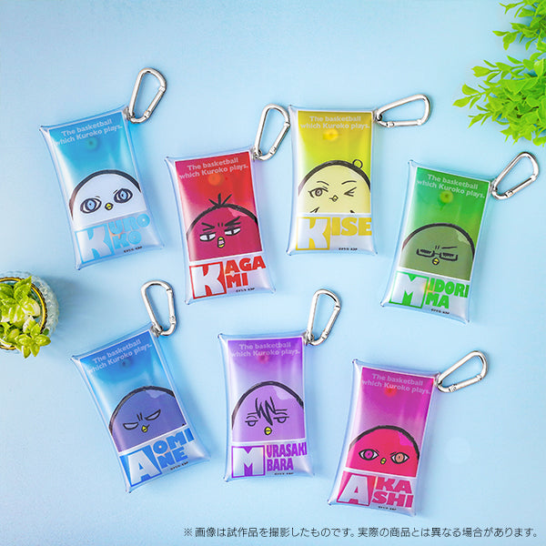 黒子のバスケ ひよこのバスケ カラビナ付きクリアポーチ 紫原 – IG