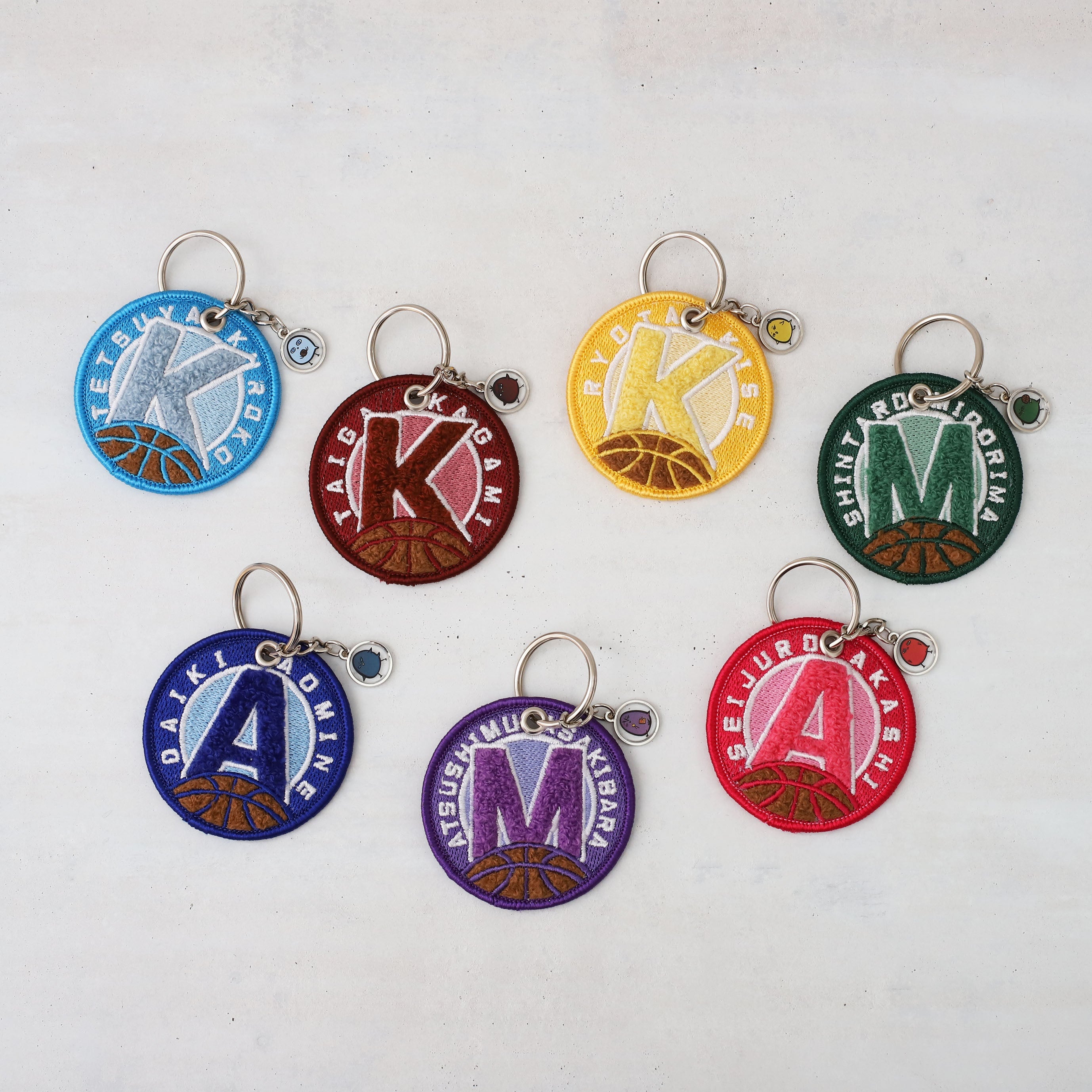 黒子のバスケ ひよこのバスケ ワッペン風キーホルダー 黄瀬 – IG