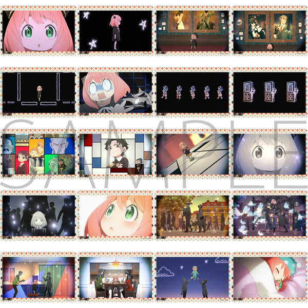 SPY×FAMILY 場面写シートコレクション 1クールエンディング