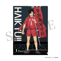 【24年5月発売】ハイキュー!!　クリアファイル　音駒高校　のぼり旗　3枚セット